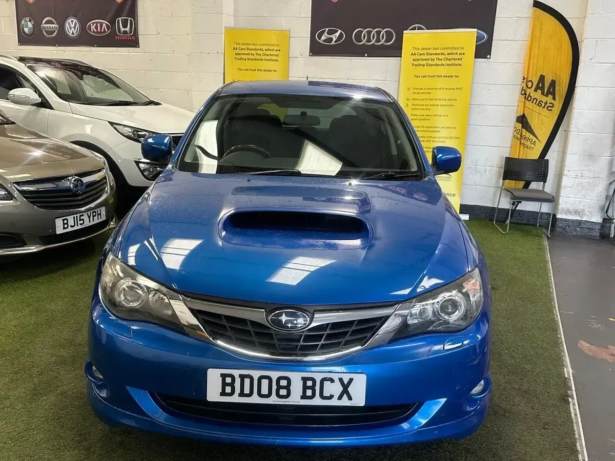 Used Subaru Impreza 2008 Blue Hatchback