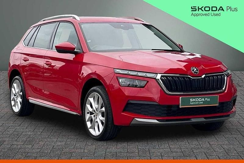 Used Skoda 110 R SE L 81 HP (59 kW) 2022 Velvet red metallic Estate