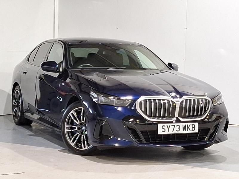 Blue Used 2023 BMW i5 M Sport Sedan | £43,498 (Super price) - Image 1/4