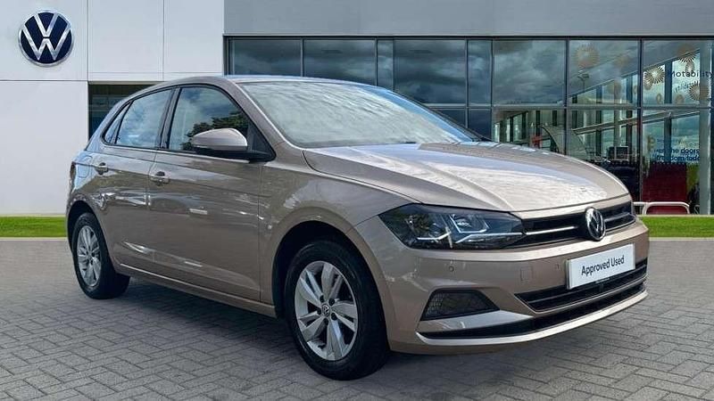 Beige Used 2019 VW Polo SE Hatchback | £14,504 (Fair price) - Image 1/4