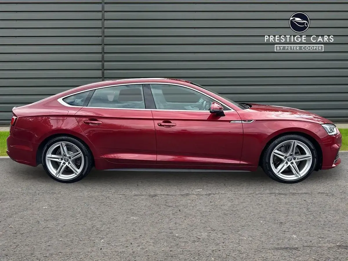 Used Audi A5 Sportback S-Line 2018 Red Hatchback