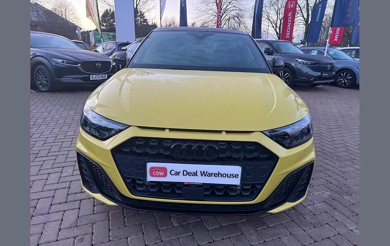 Used Audi A1 S-Line 147 HP (108 kW) 2020 Yellow Hatchback