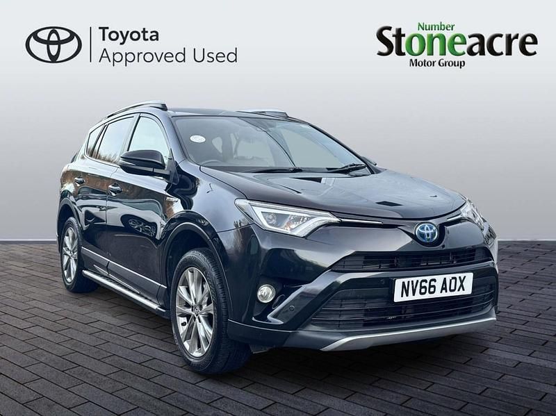 Black Used 2016 Toyota RAV4 Estate | £14,000 (Fair price) - Image 1/4
