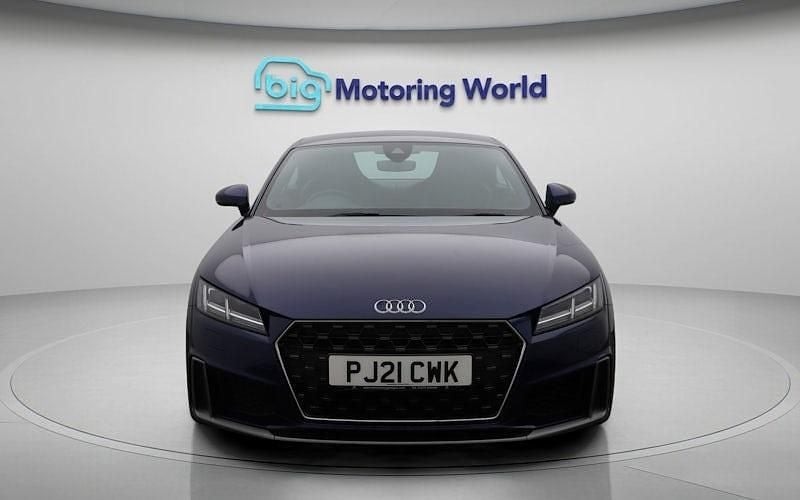 Used Audi TT S-Line 245 HP (180 kW) 2021 Blue Coupe