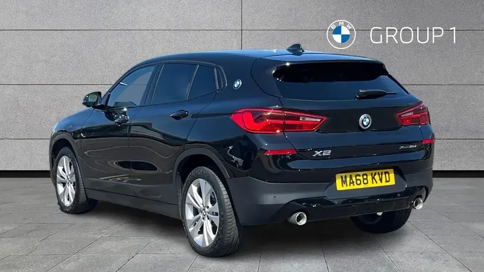 Begagnad BMW X2 Sport Line 150 HK (110 kW) 2018 Svart SUV