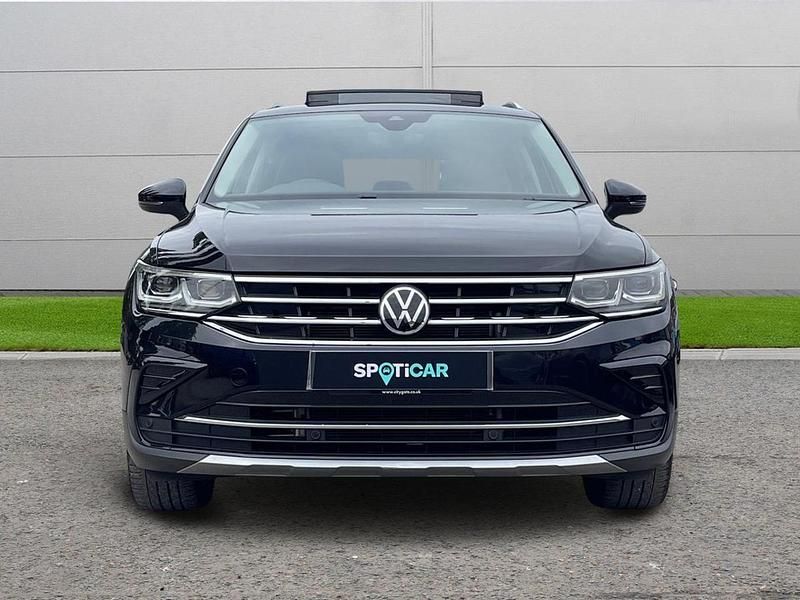 Black Used 2021 VW Tiguan Elegance SUV | £23,242 (Fair price) - Image 1/4