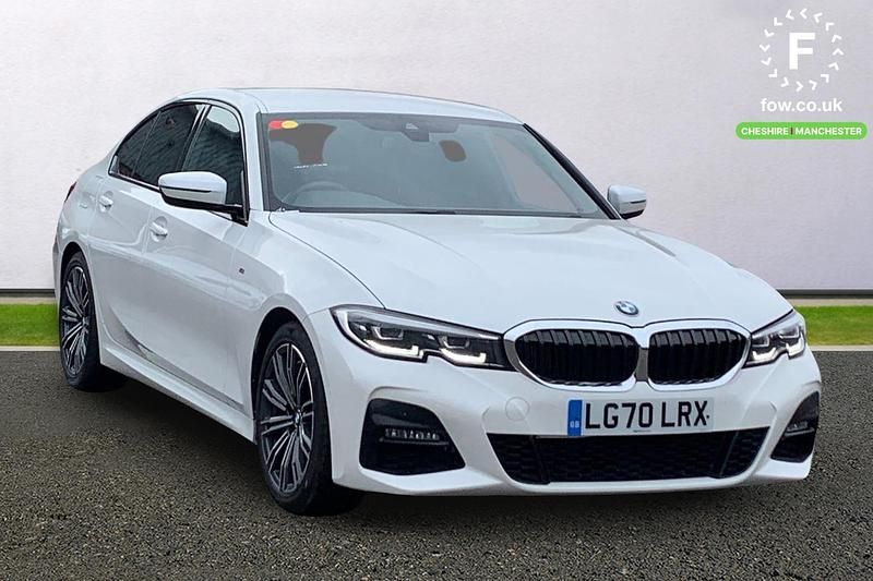 White Used 2020 BMW 320 M Sport Sedan | £21,299 (Fair price) - Image 1/3