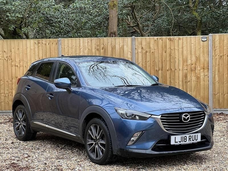 Used Mazda CX-3 Inclusive 150 HP (110 kW) 2018 Blue SUV