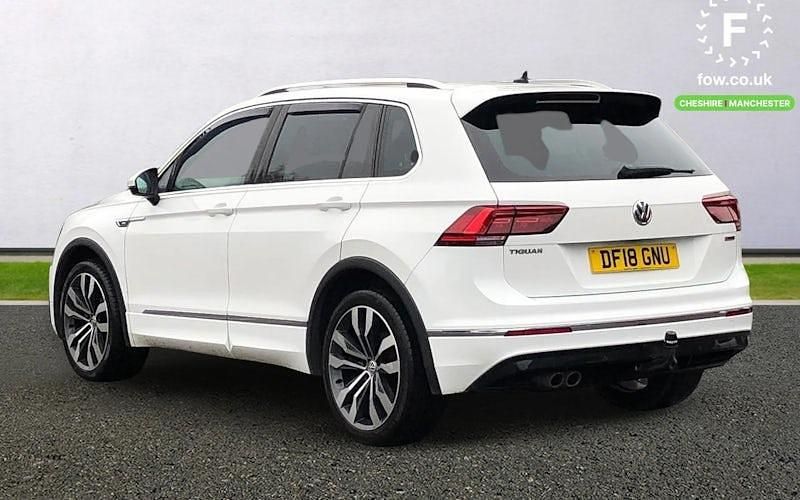 Used VW Tiguan Sportline 150 HP (110 kW) 2018 White SUV