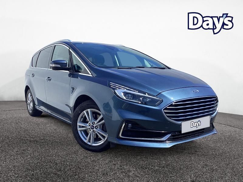 Blue Used 2020 Ford S-MAX Titanium MPV | £15,590 (Fair price) - Image 1/4