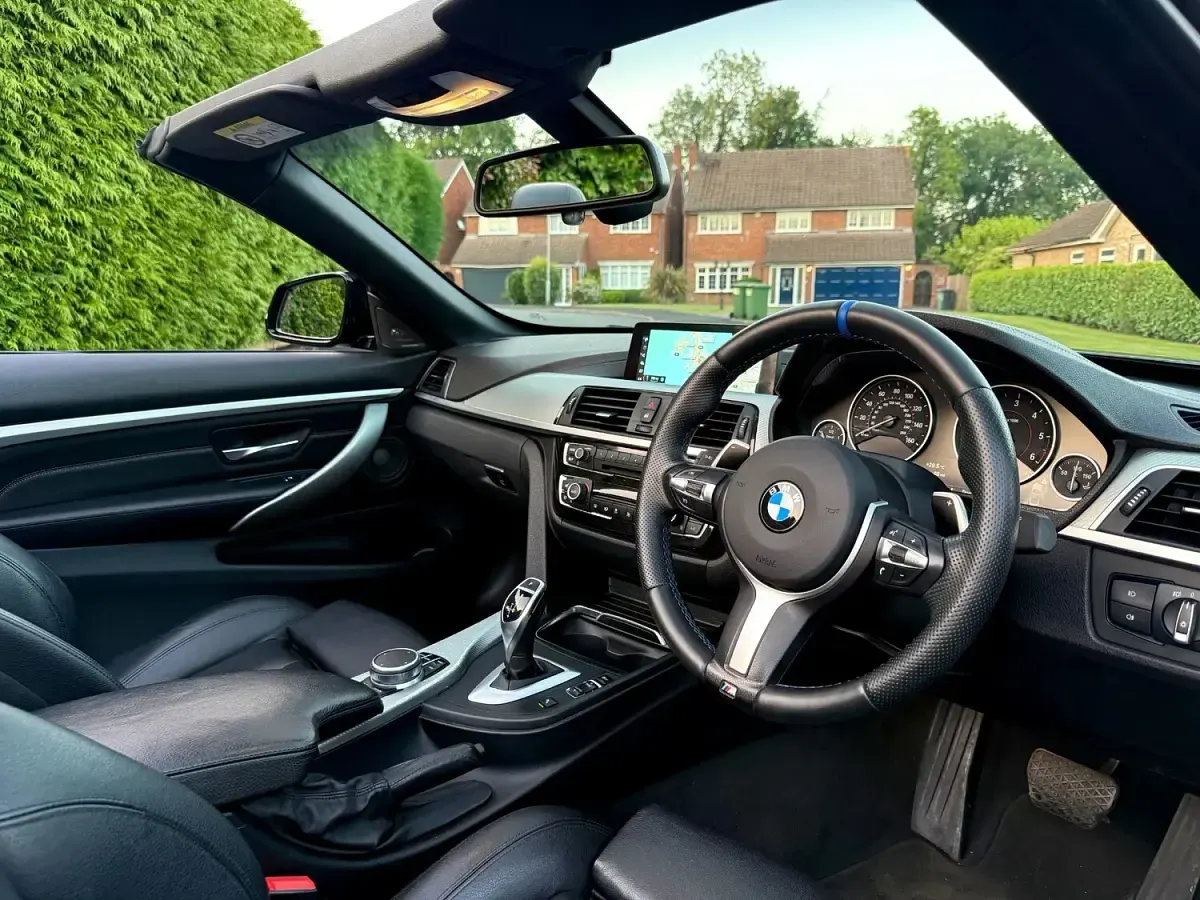 Used BMW 420 M Sport 190 HP (139 kW) 2017 Black Cabriolet