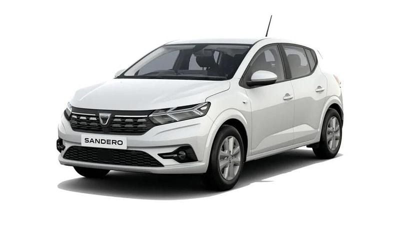 Used Dacia Sandero Expression 100 HP (73 kW) 2023 White Hatchback