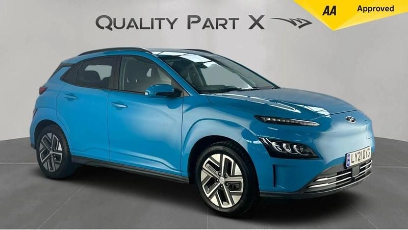 Blue Used 2021 Hyundai Kona Premium SUV | £11,150 (Good price) - Image 1/4