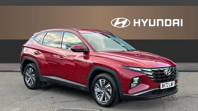 Red Used 2022 Hyundai Tucson SE SUV | £18,471 (Fair price) - Image 1/3
