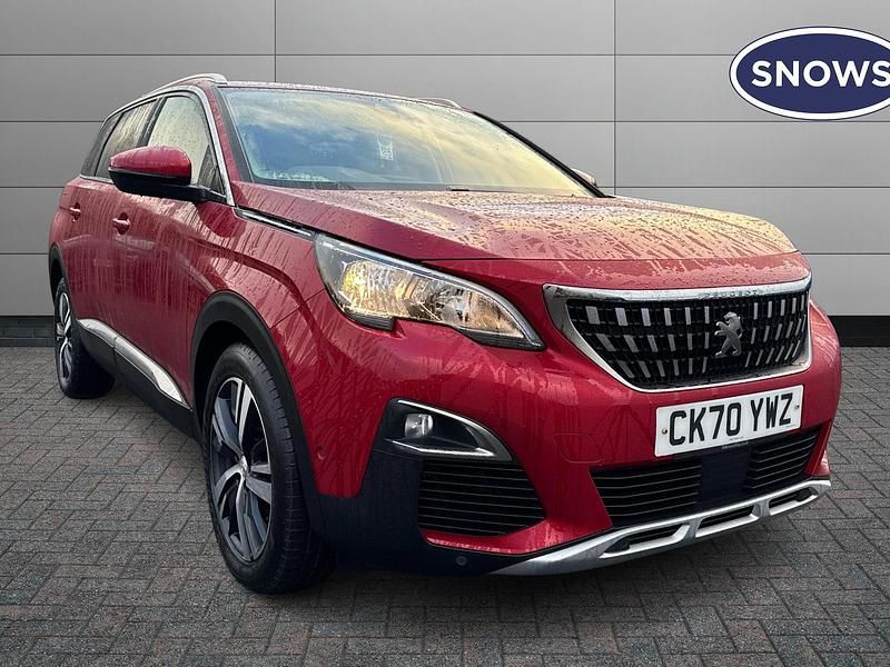 Red Used 2020 Peugeot 5008 Allure SUV | £16,600 (Fair price) - Image 1/4