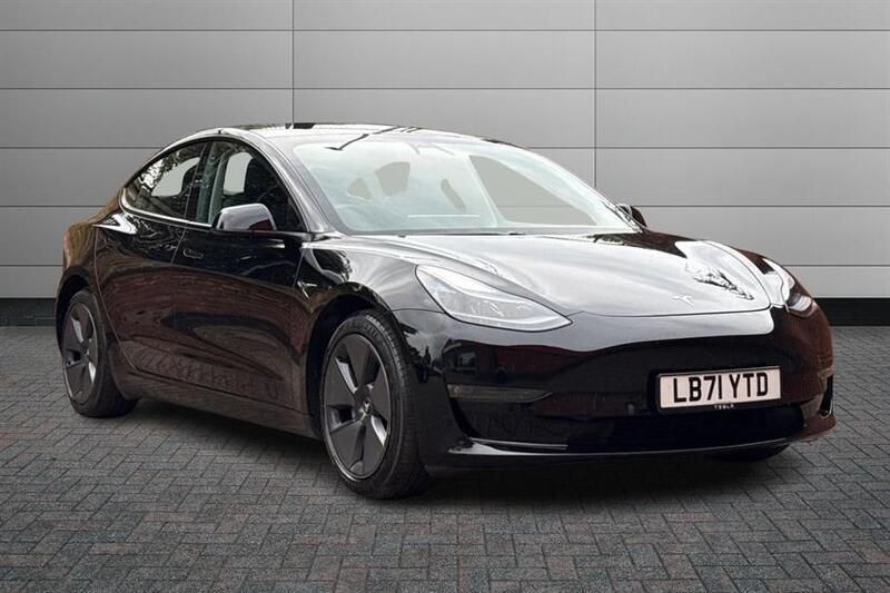 Black Used 2021 Tesla Model 3 Long Range Sedan | £22,995 (Expensive) - Image 1/4