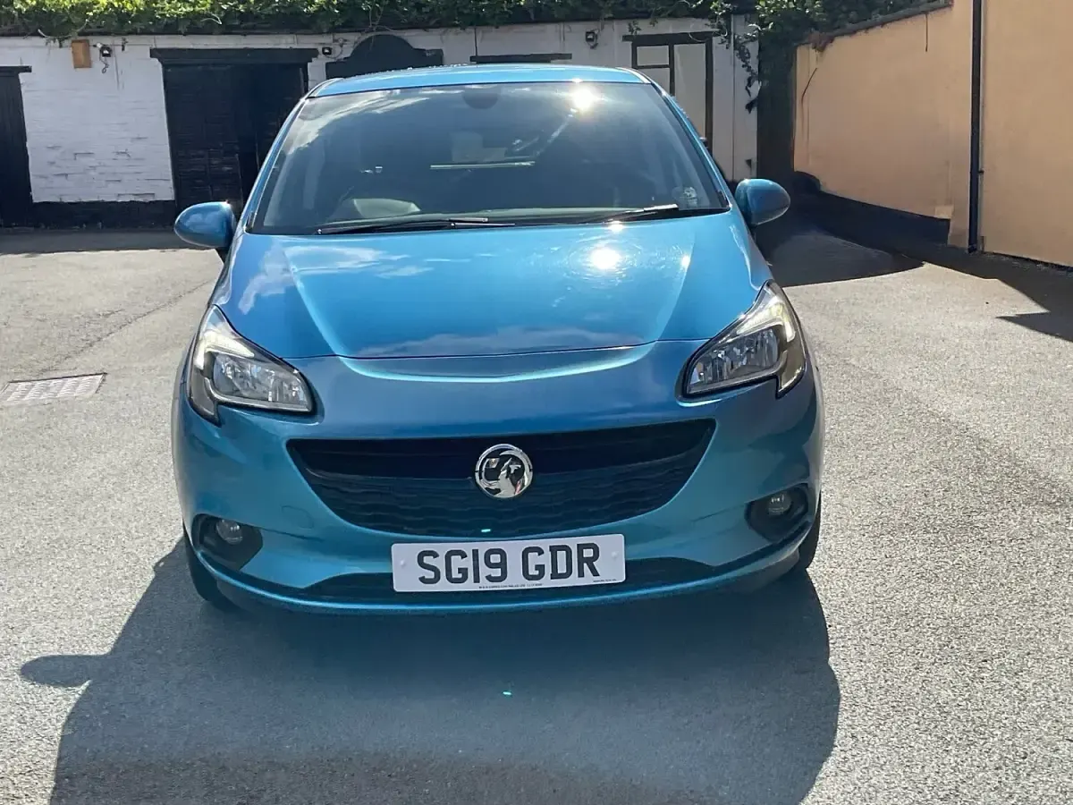 Used Vauxhall Corsa 75 HP (55 kW) 2019 Blue Hatchback