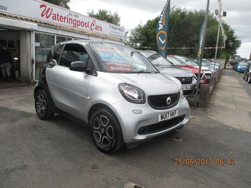 Silver Used 2017 Smart ForTwo Coupé Prime Coupe | £5,495 (Good price) - Image 1/4