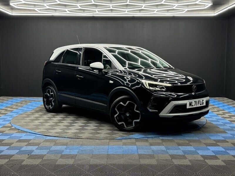 Black Used 2021 Vauxhall Crossland Elite SUV | £12,990 (Fair price) - Image 1/4