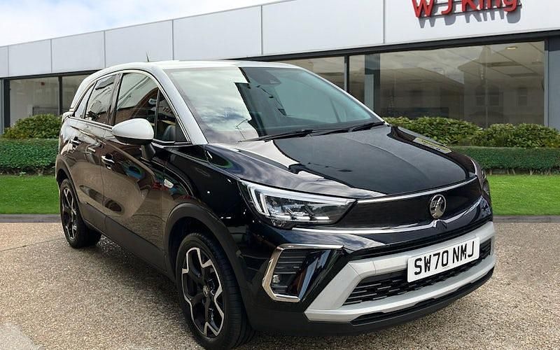 Black Used 2021 Vauxhall Crossland Elite SUV | £11,295 (Fair price) - Image 1/3