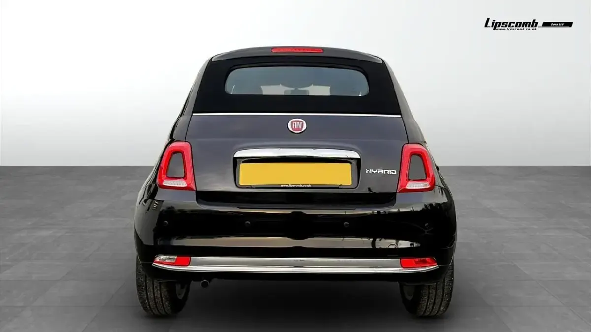 Used Fiat 500C S 70 HP (51 kW) 2025 Black Cabriolet