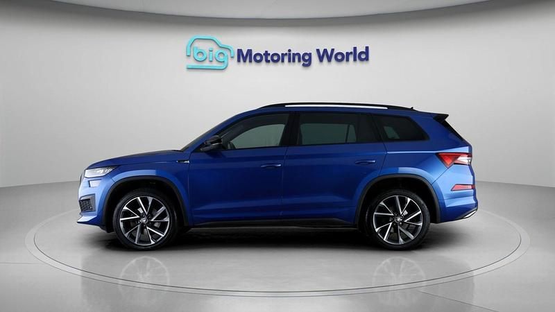 Used Skoda Kodiaq SportLine 150 HP (110 kW) 2023 Blue SUV