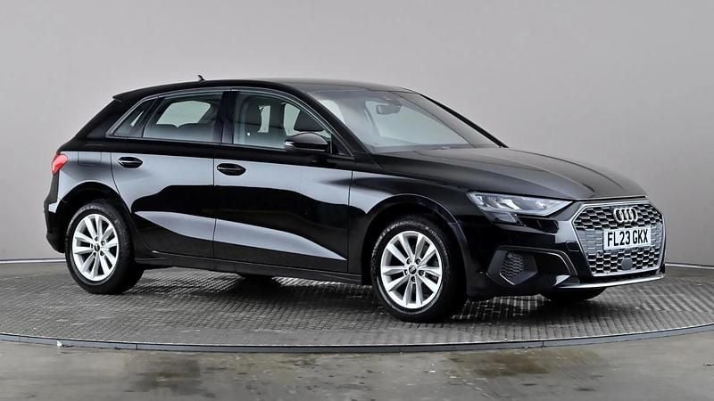 Black Used 2023 Audi A3 Hatchback | £17,998 (Good price) - Image 1/4
