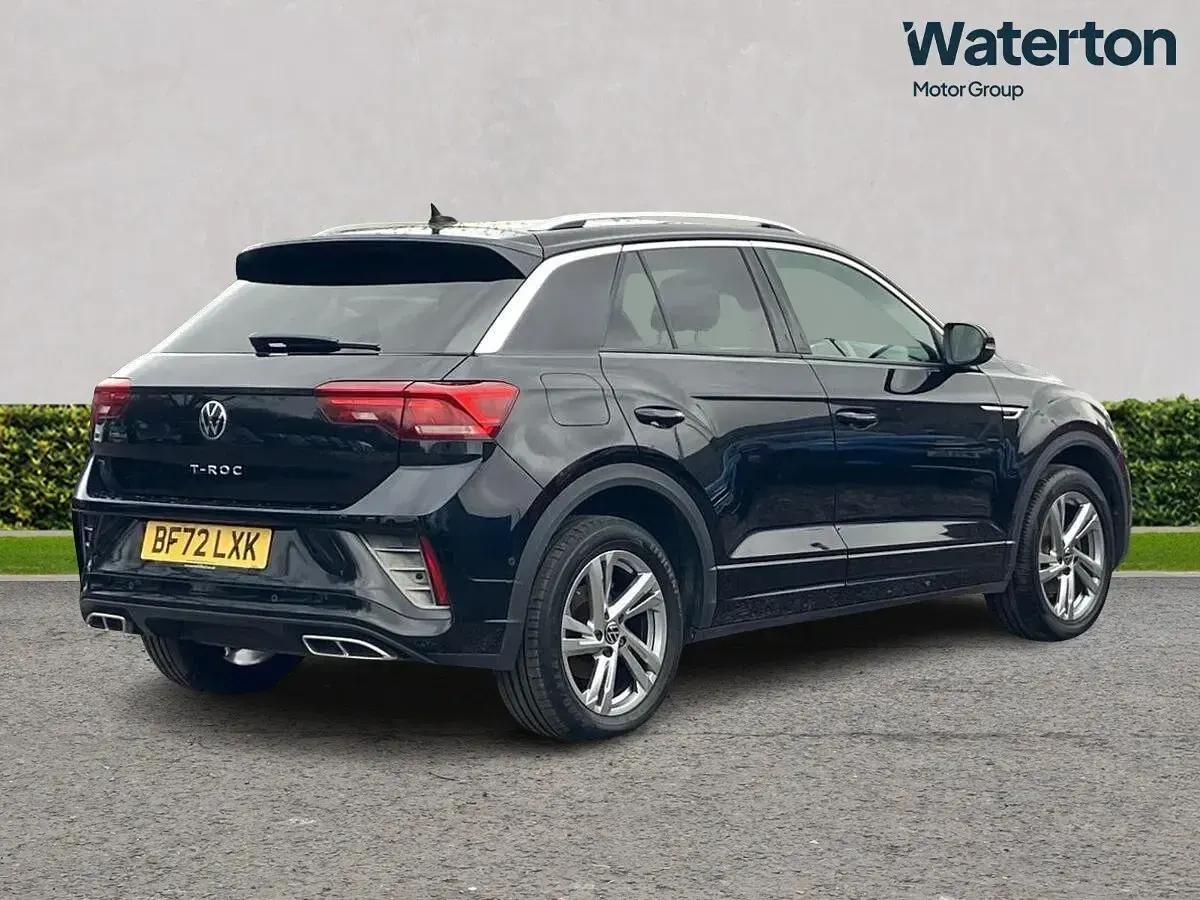 Used VW T-Roc R-line 150 HP (110 kW) 2022 Black SUV