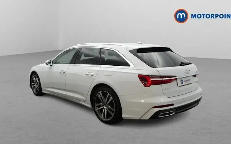 Used Audi A6 S-Line 299 HP (219 kW) 2023 White Estate