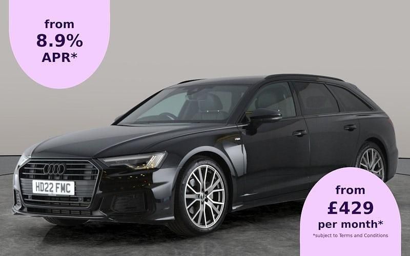 Black Used 2021 Audi A6 Black Edition Estate | £27,612 (A bit pricey) - Image 1/2