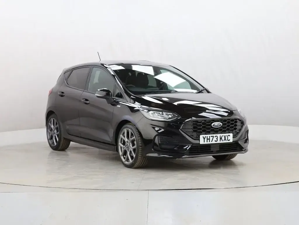 Used Ford Fiesta ST-Line 125 HP (91 kW) 2023 Black Hatchback