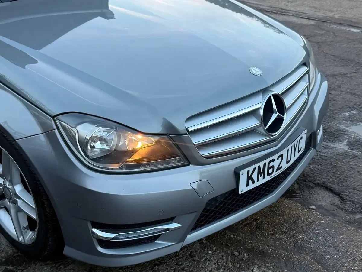 Used Mercedes C180 AMG 2012 Silver Sedan