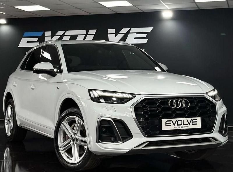 Used Audi Q5 S-Line 2021 White SUV