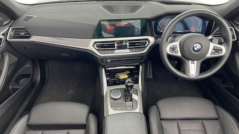 Used BMW M440 Comfort Edition 374 HP (275 kW) 2021 Mineral white metallic  Sedan