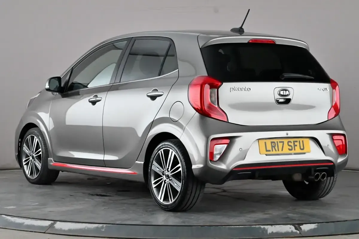 Used Kia Picanto GT-Line S 83 HP (61 kW) 2017 Silver Hatchback