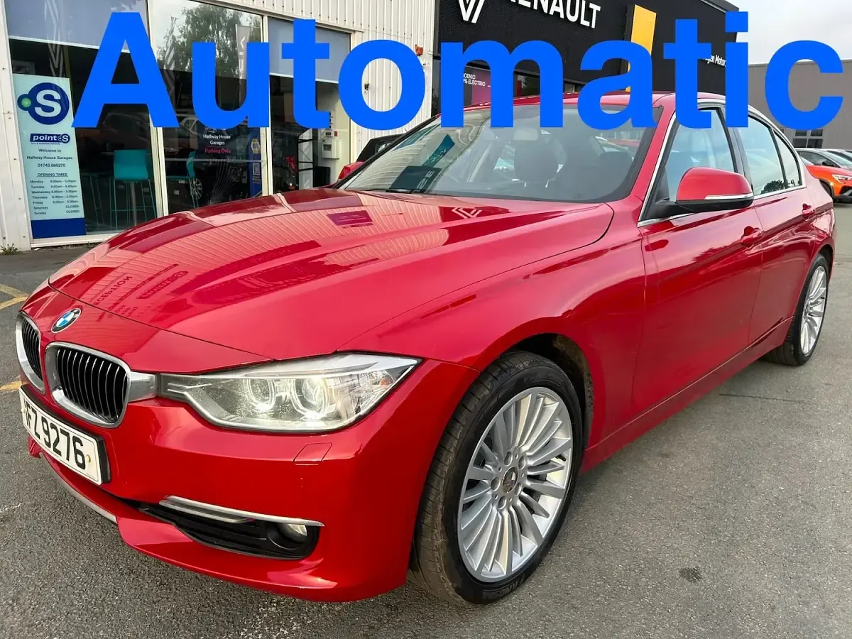 Used BMW 320 Luxury Line 184 HP (135 kW) 2012 Red Sedan