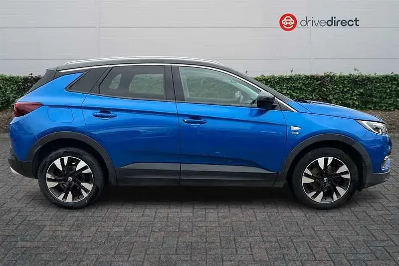 Used Vauxhall Grandland X Edition 130 HP (95 kW) 2021 Blue SUV
