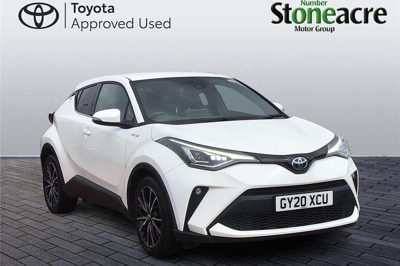 White Used 2020 Toyota C-HR SUV | £16,500 (Good price) - Image 1/2