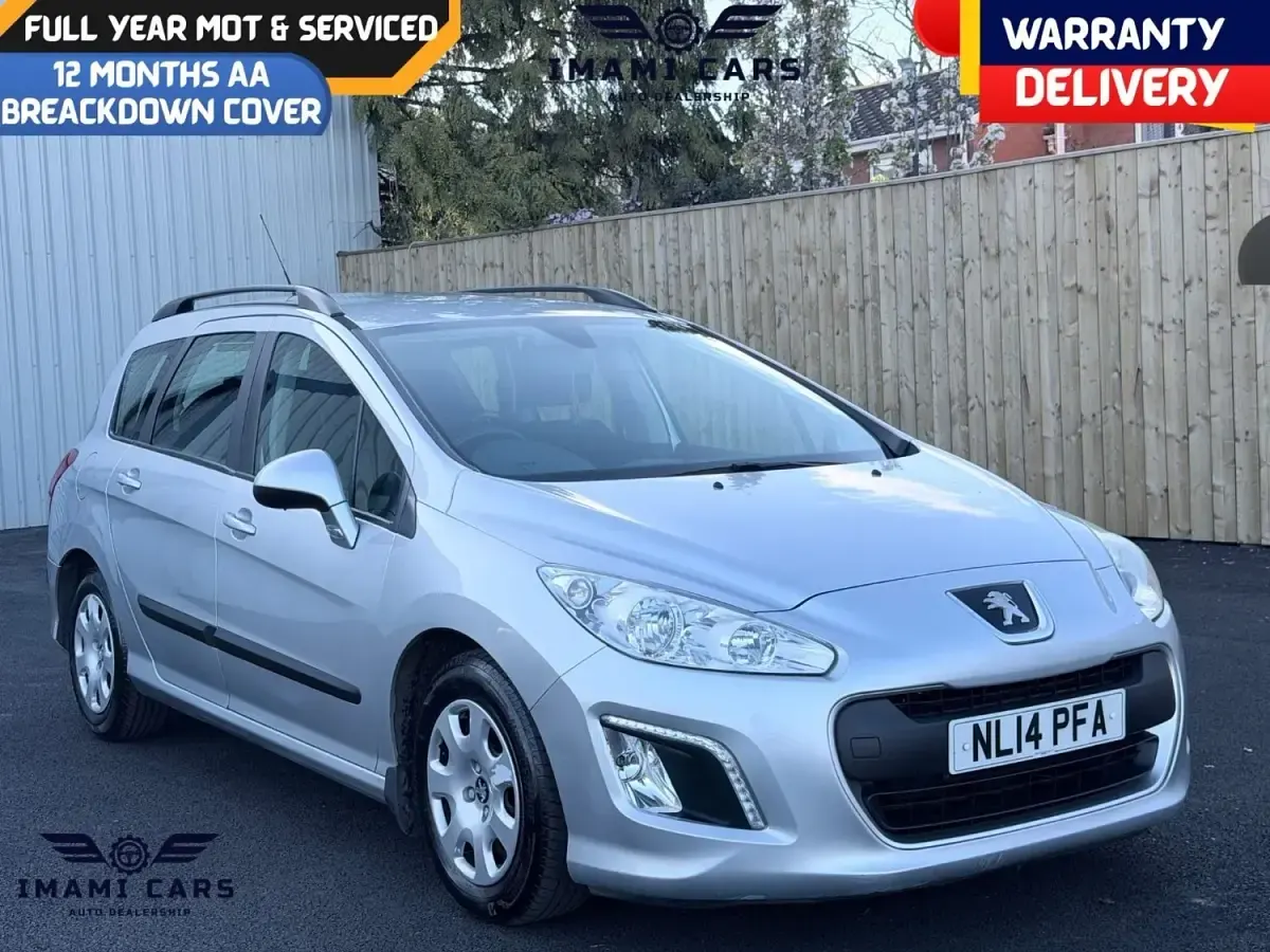 Używany Peugeot 308 Access 2014 Srebrny Kombi