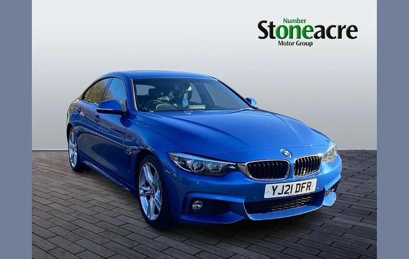 Used BMW 420 M Sport 180 HP (132 kW) 2021 Blue Coupe