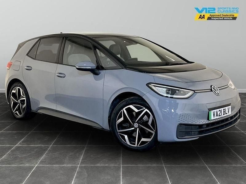Grey Used 2021 VW ID.3 Pro Hatchback | £10,995 (Fair price) - Image 1/2