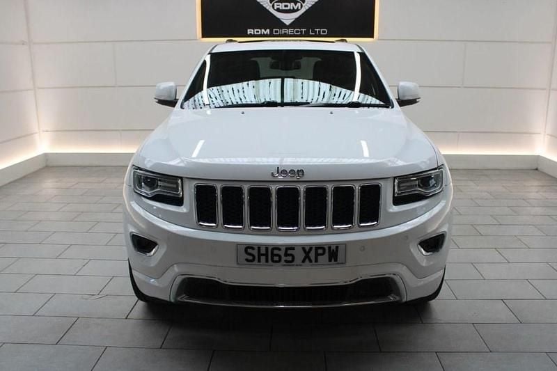 Used Jeep Grand Cherokee Overland 247 HP (181 kW) 2015 White SUV