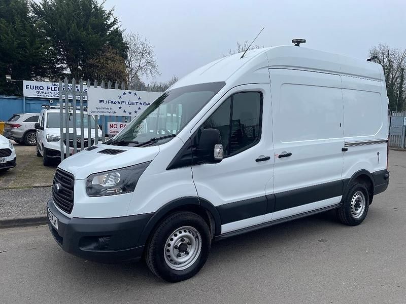 Used Ford Transit 130 HP (95 kW) 2018 White Van