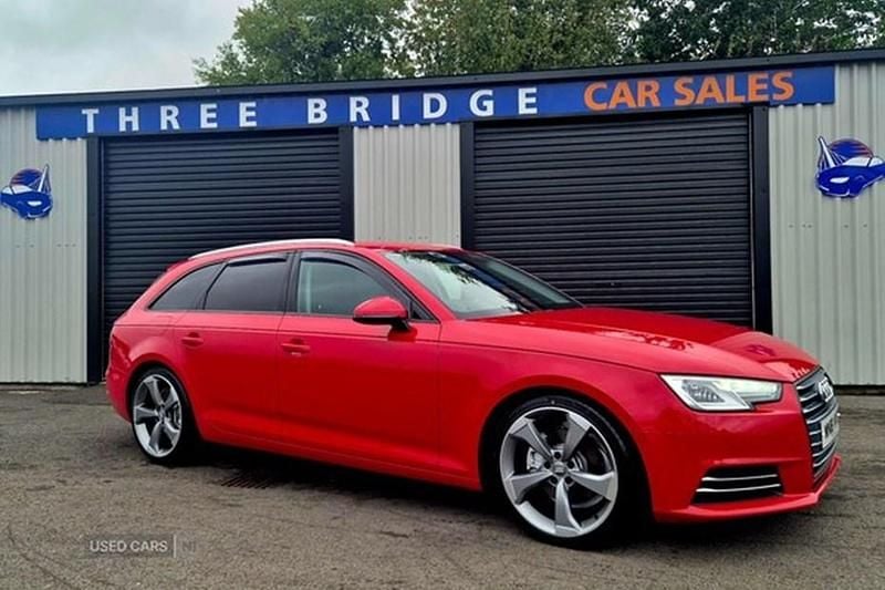 Red Used 2018 Audi A4 Sport Estate | £13,495 (Fair price) - Image 1/1
