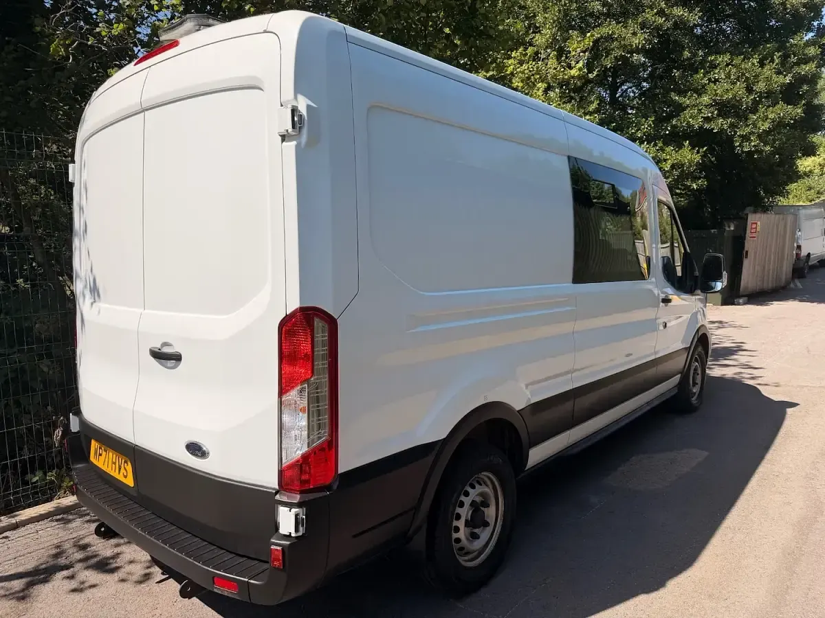Used Ford Transit 130 HP (95 kW) 2022 White Van