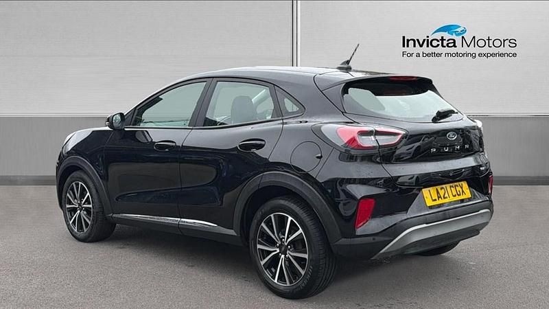 Used Ford Puma Titanium 125 HP (91 kW) 2021 Agate black metallic SUV