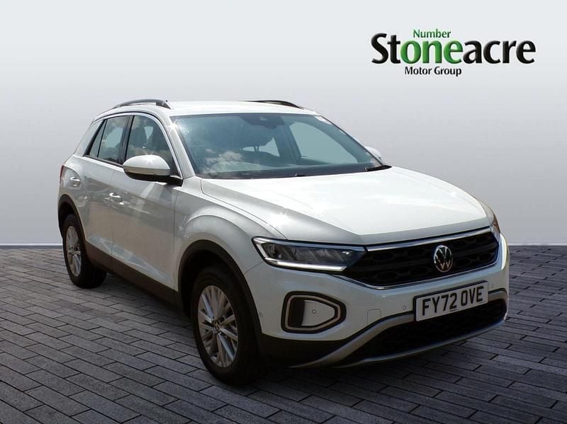 White Used 2022 VW T-Roc Life SUV | £17,495 (Super price) - Image 1/4