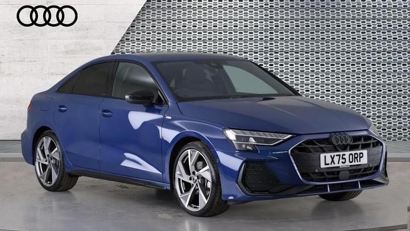 Used Audi A3 Black Edition 150 HP (110 kW) 2025 Blue