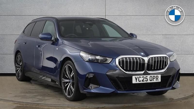 Blue Used 2025 BMW 530e M Sport Estate | £43,895 (Super price) - Image 1/4