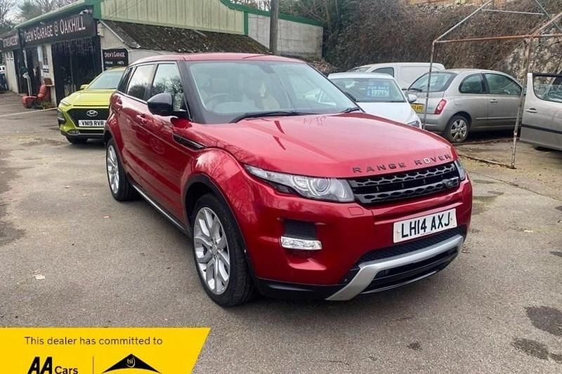 Used Land Rover Range Rover evoque Dynamic 190 HP (139 kW) 2014 Red SUV